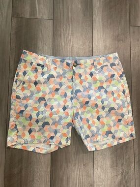 Columbia Women’s Geometric Print Casual Shorts - Multi Color